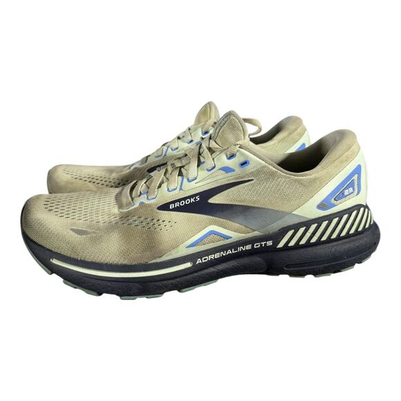 Brooks Adrenaline GTS 23 Men’s Running Shoes Gray Blue Size 11 - Picture 4 of 8